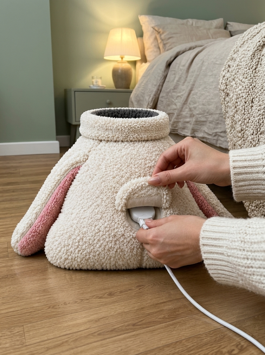 Plug in the bunny